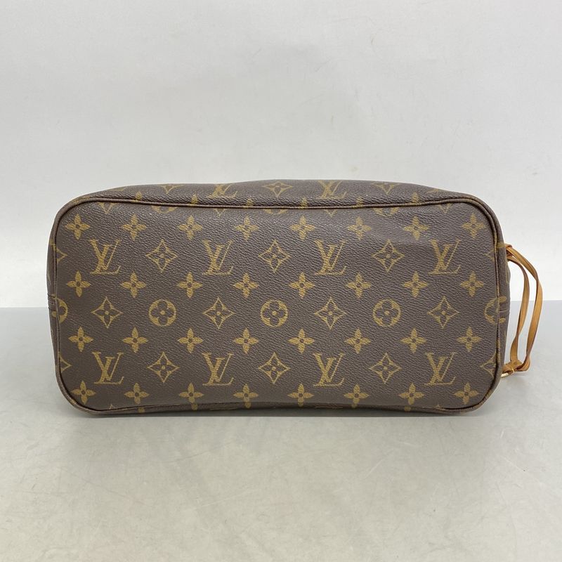 Louis Vuitton Tote Bag Monogram Neverfull MM M40156 Brown Ladies