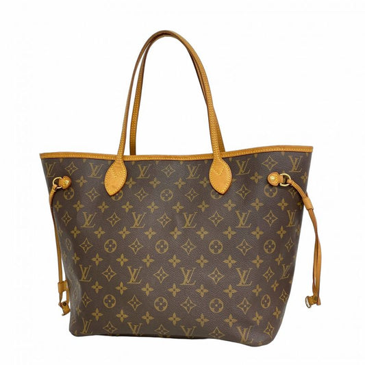 Louis Vuitton Tote Bag Monogram Neverfull MM M40156 Brown Ladies