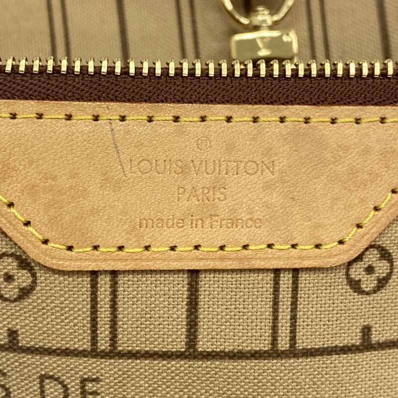 Louis Vuitton Tote Bag Monogram Neverfull MM M40156 Brown Ladies