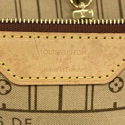 Louis Vuitton Tote Bag Monogram Neverfull MM M40156 Brown Ladies