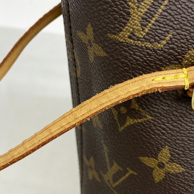 Louis Vuitton Tote Bag Monogram Neverfull MM M40156 Brown Ladies