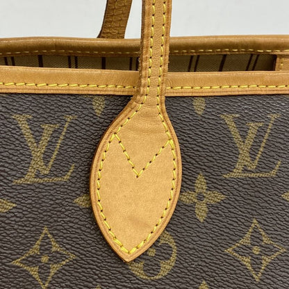 Louis Vuitton Tote Bag Monogram Neverfull MM M40156 Brown Ladies
