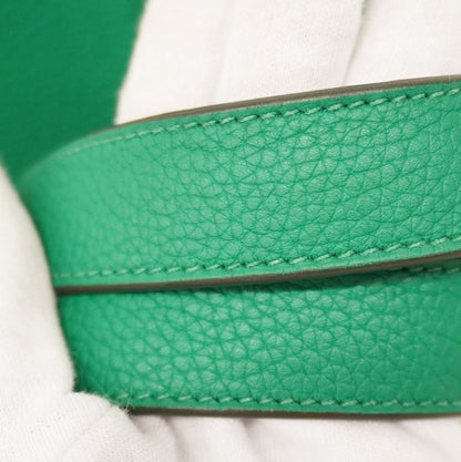 Hermes Handbag Picotin Lock PM Taurillon Cles Mans Vert Jade Silver Hardware Z