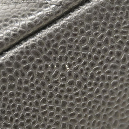 Chanel Tote Bag Matelasse Chain Caviar Skin Black Gold Hardware Women