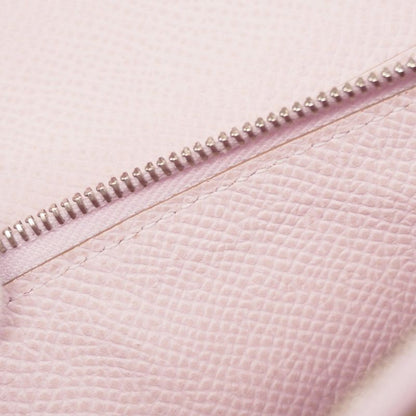 Hermes Shoulder Wallet Kelly Wallet Togo Vaux Epson Mauve Pale Silver Hardware