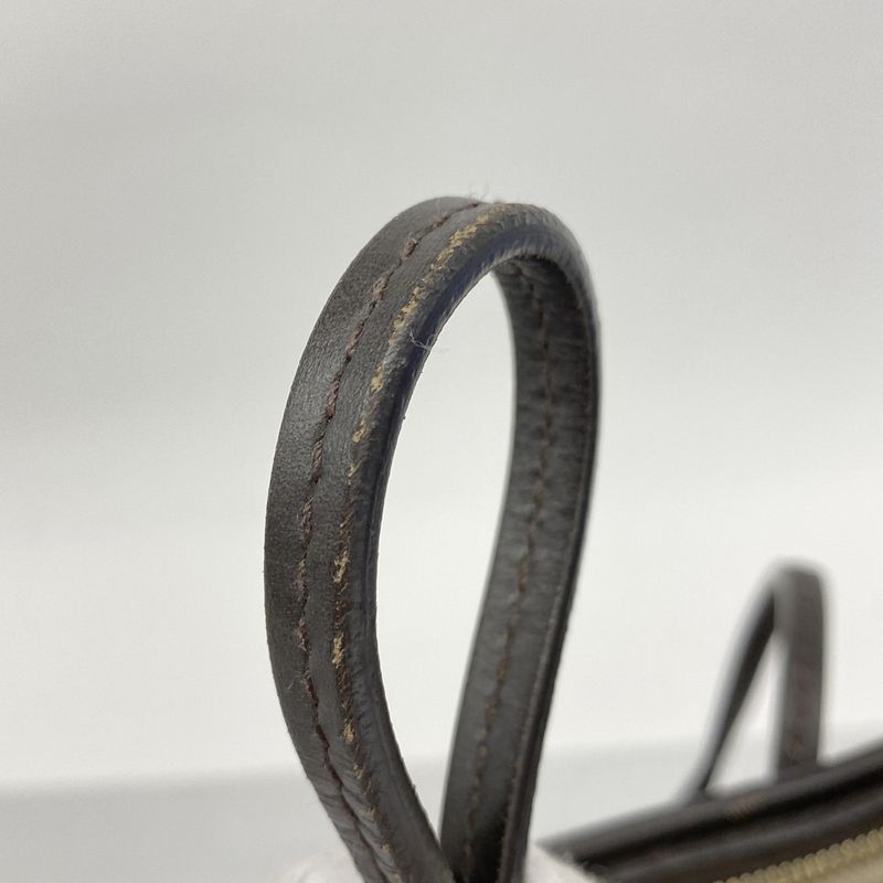 Gucci Tote Bag GG Supreme 353440 PVC Brown Chien Pan Gold Hardware Women's