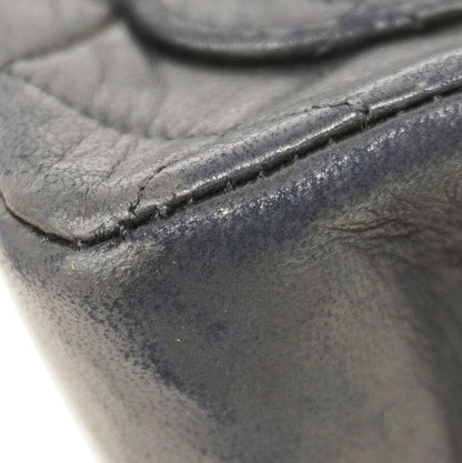 Chanel Shoulder Bag Matelasse Lambskin Black Gold Hardware Women