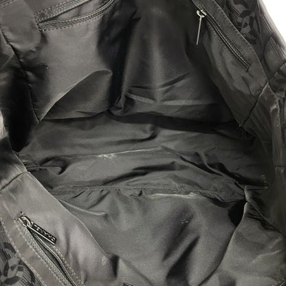 Chanel Tote New Travel Nylon Black Cles Deuce