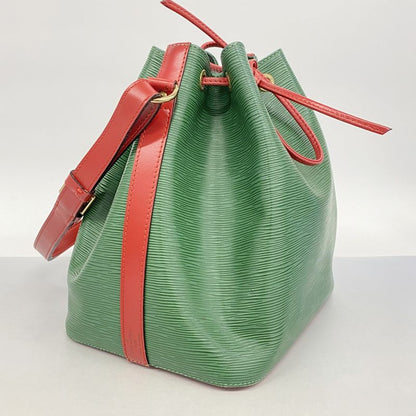 Louis Vuitton Epi Petite Noe M44147 Shoulder Bag Borneo Green/castilian Red