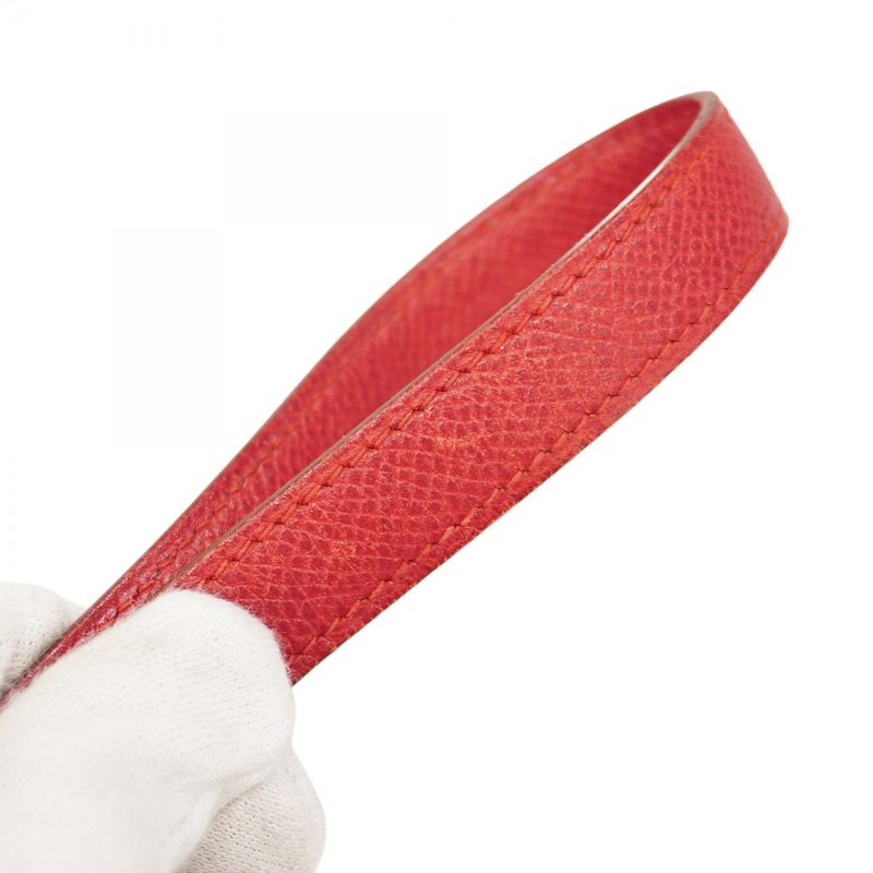 Hermes Handbag Bolide 35 Courchevel Rouge Viv Gold Hardware 00W Engraved 2way