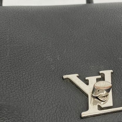 Louis Vuitton Backpack Daypack Lock Me Backpack M41815 Noir Women's