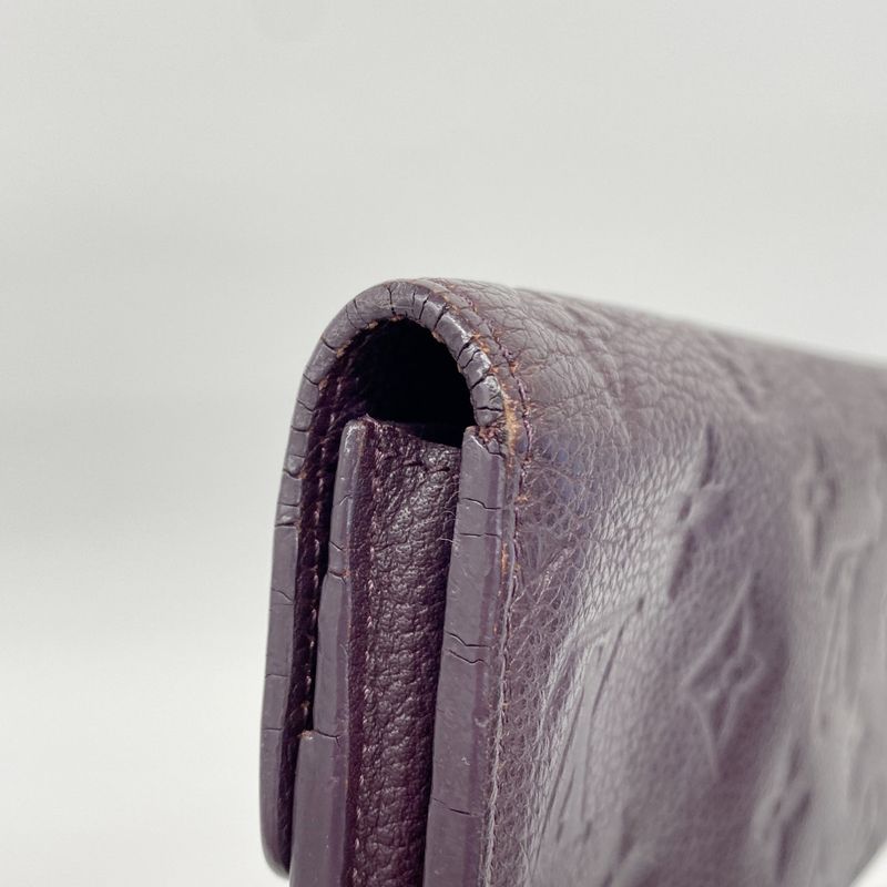 Louis Vuitton Long Wallet Portefeuille Curieuse M60564 Amethyst Ladies