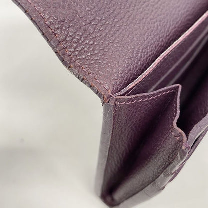 Louis Vuitton Long Wallet Portefeuille Curieuse M60564 Amethyst Ladies