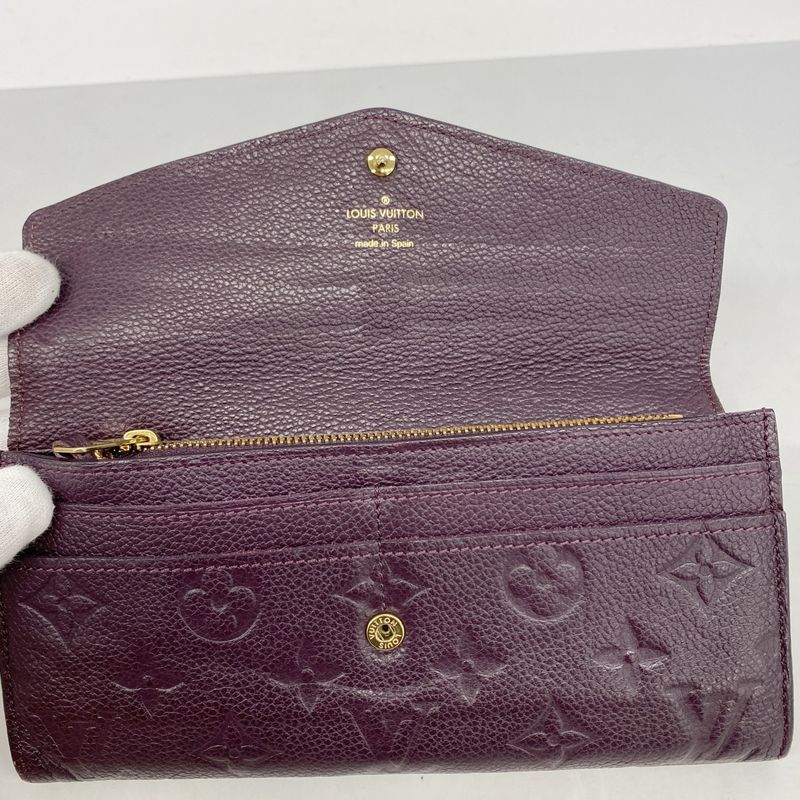 Louis Vuitton Long Wallet Portefeuille Curieuse M60564 Amethyst Ladies