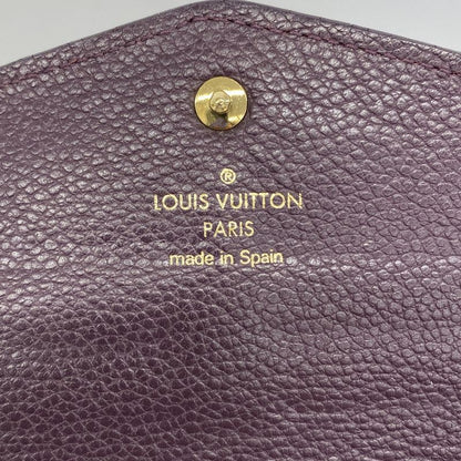 Louis Vuitton Long Wallet Portefeuille Curieuse M60564 Amethyst Ladies