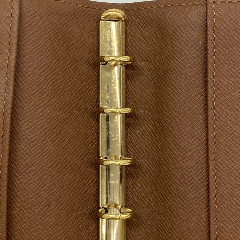 Louis Vuitton Notebook Cabas Monogram Agenda PM R20005 Brown Men Women Unisex