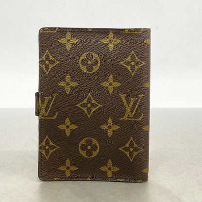 Louis Vuitton Notebook Cabas Monogram Agenda PM R20005 Brown Men Women Unisex