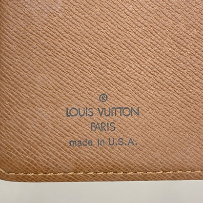 Louis Vuitton Notebook Cabas Monogram Agenda PM R20005 Brown Men Women Unisex