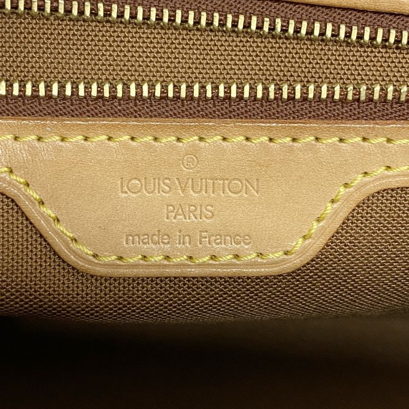 Louis Vuitton Shoulder Bag Monogram Mini Looping M51147 Brown Ladies