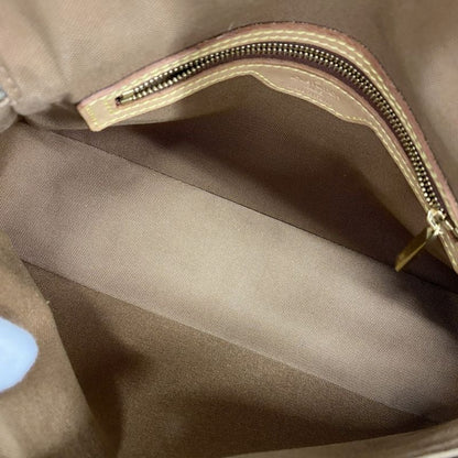 Louis Vuitton Shoulder Bag Monogram Mini Looping M51147 Brown Ladies