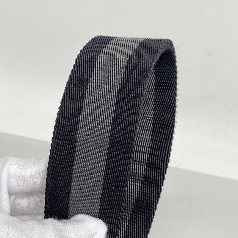 Gucci Shoulder Bag GG Nylon 449185 Nylon Black Silver Hardware Men's