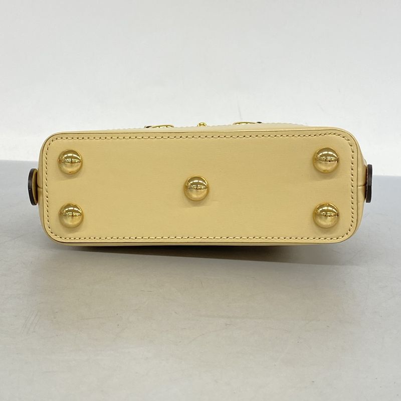 Gucci Handbag Horsebit 640716 Leather Beige Gold Hardware 2way Bag Ladies