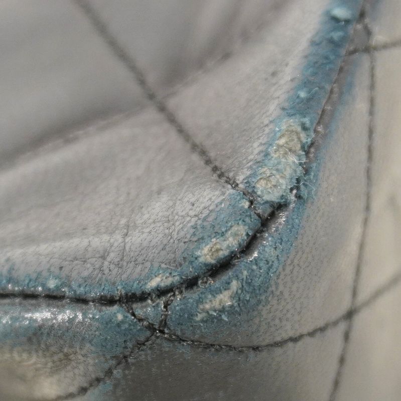 Chanel Shoulder Bag Matelasse Lambskin Black Gold Hardware Women