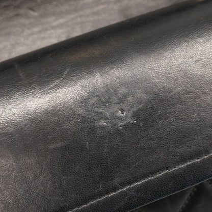 Chanel Shoulder Bag Matelasse Lambskin Black Gold Hardware Women