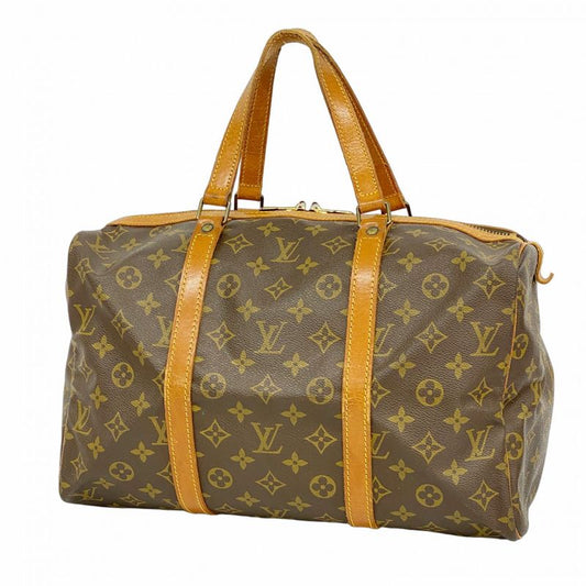 Louis Vuitton Handbag Monogram Sac Spool 35 M41626 Brown Ladies