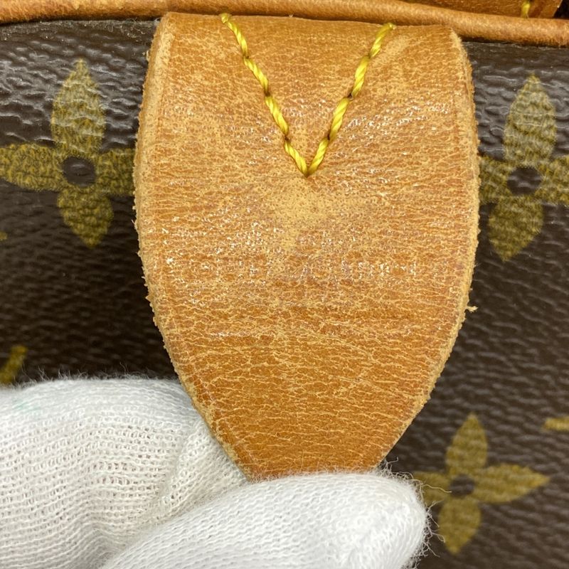 Louis Vuitton Handbag Monogram Sac Spool 35 M41626 Brown Ladies