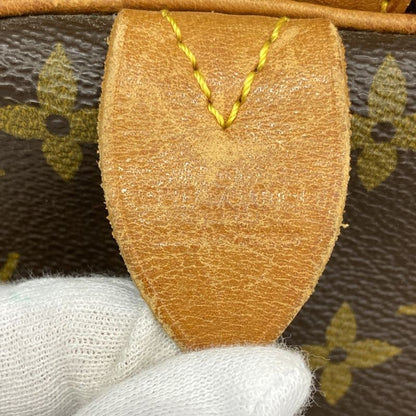 Louis Vuitton Handbag Monogram Sac Spool 35 M41626 Brown Ladies