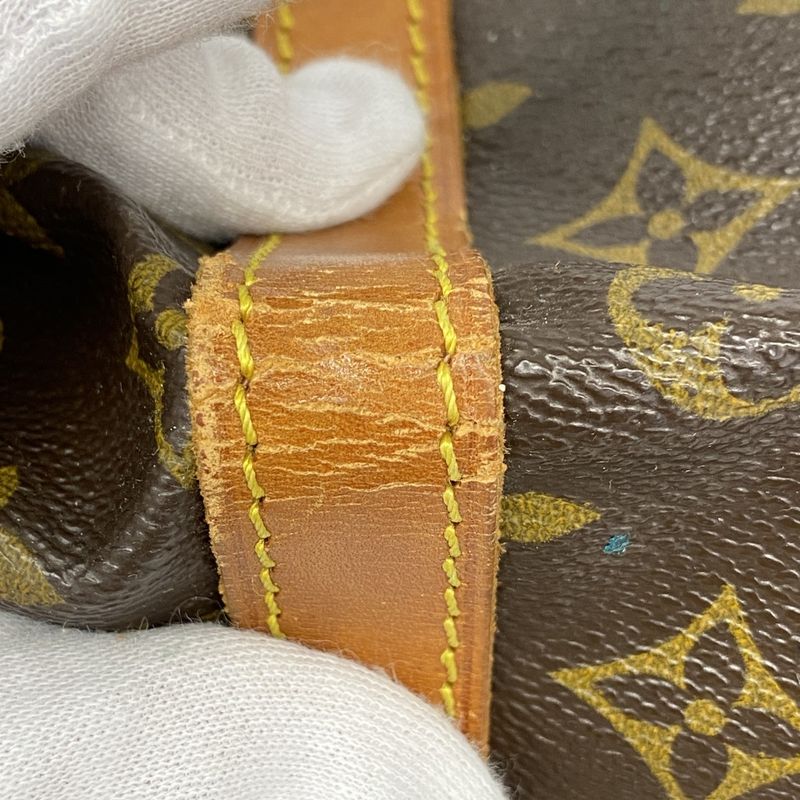 Louis Vuitton Handbag Monogram Sac Spool 35 M41626 Brown Ladies