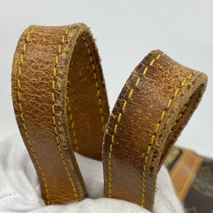 Louis Vuitton Handbag Monogram Sac Spool 35 M41626 Brown Ladies