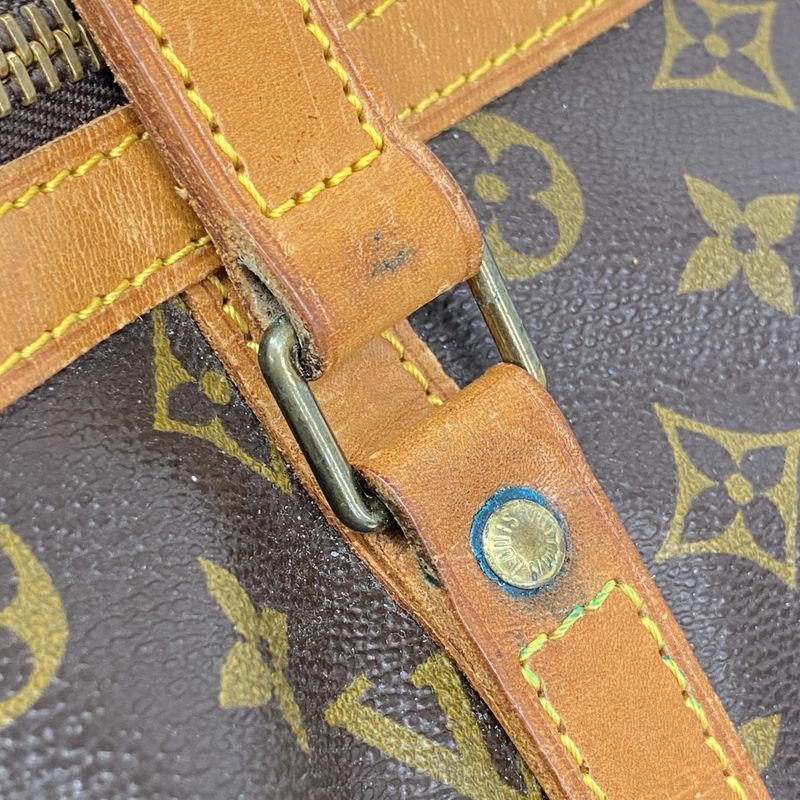 Louis Vuitton Handbag Monogram Sac Spool 35 M41626 Brown Ladies