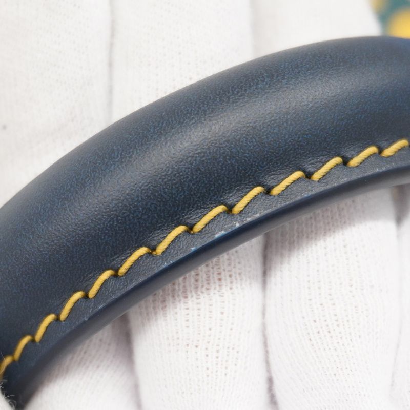 Louis Vuitton Handbag Monogram Heritage Keepall Bandoliere 25 M25786 Blue