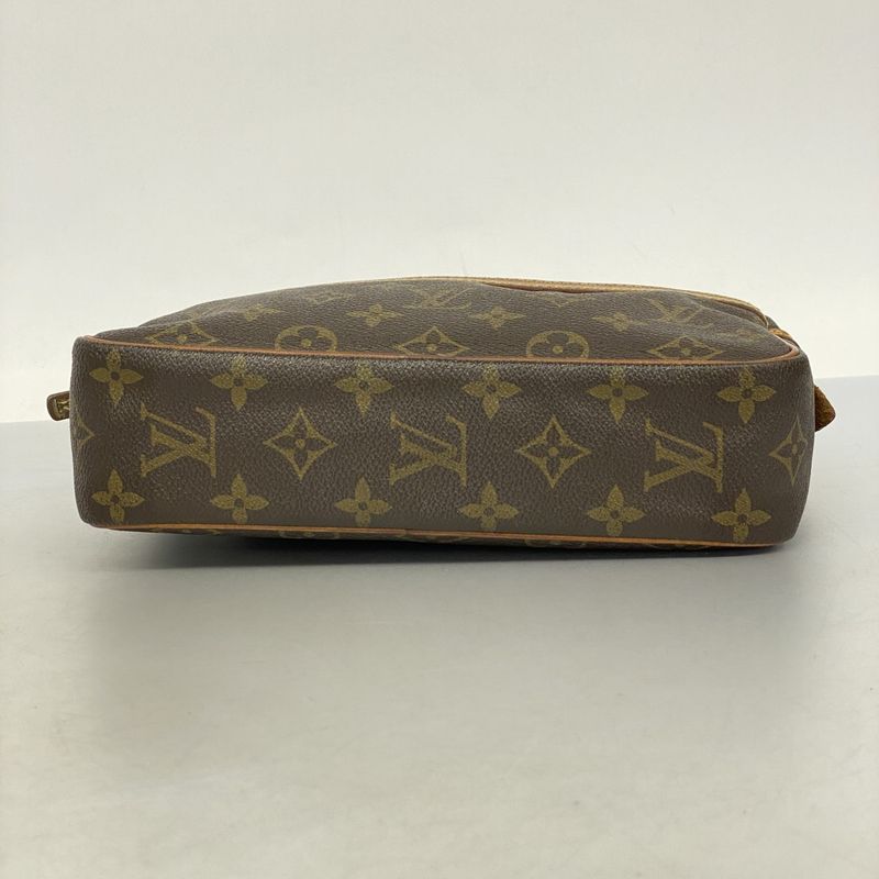 Louis Vuitton Clutch Bag Monogram Compiegne 23 M51847 Brown Men Women Unisex