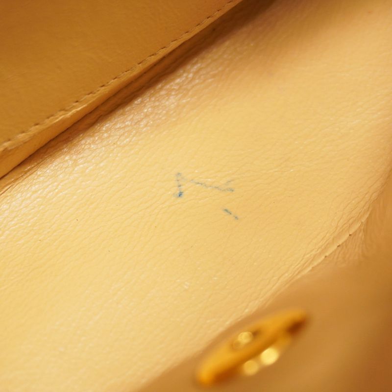 Chanel Shoulder Bag Matelasse Diana Lambskin Beige Gold Hardware Women