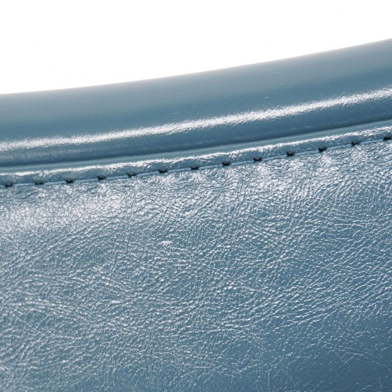 Chanel Shoulder Bag Gabrielle Calfskin Blue Gold/silver Hardware Women