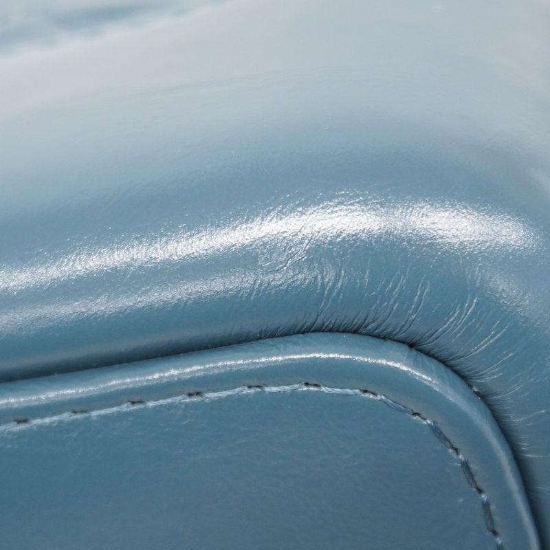 Chanel Shoulder Bag Gabrielle Calfskin Blue Gold/silver Hardware Women