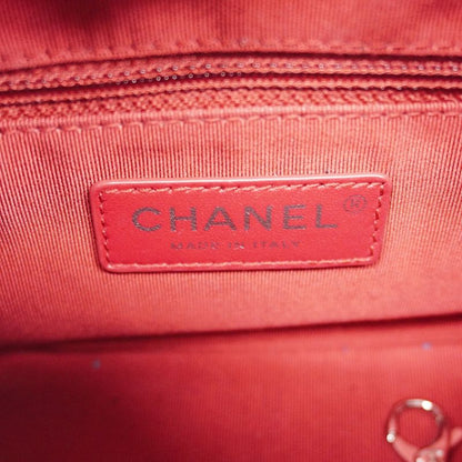 Chanel Shoulder Bag Gabrielle Calfskin Blue Gold/silver Hardware Women