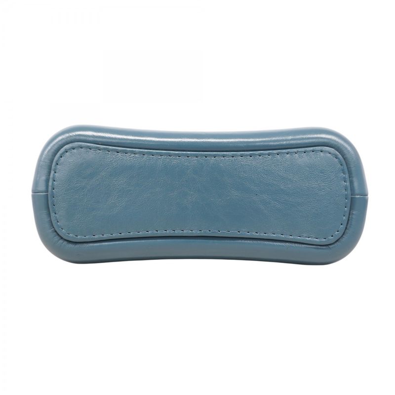 Chanel Shoulder Bag Gabrielle Calfskin Blue Gold/silver Hardware Women