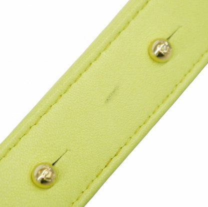 Chanel Shoulder Bag Boy Chanel Lambskin Green Chien Pan Gold Hardware Women