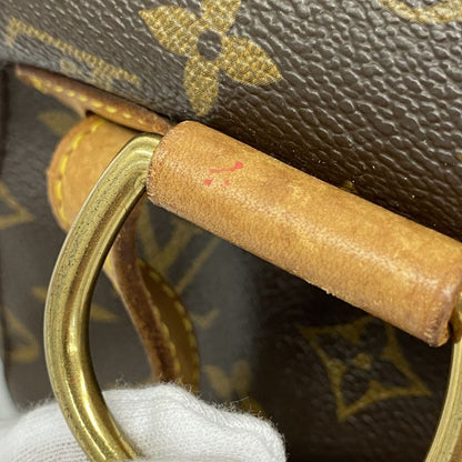 Louis Vuitton Backpack Daypack Monogram Montsourismm M51136 Brown Women's