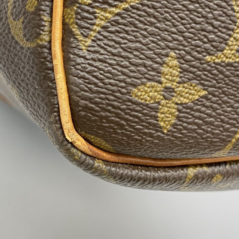 Louis Vuitton Boston Bag Monogram Keepall 55 M41424 Brown Men Women Unisex