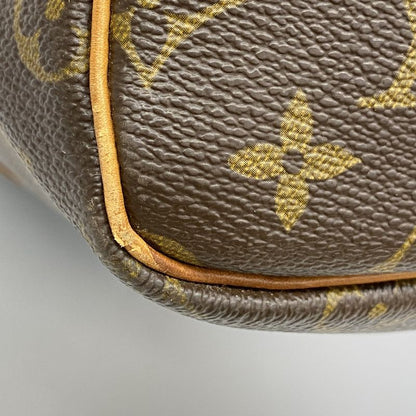 Louis Vuitton Boston Bag Monogram Keepall 55 M41424 Brown Men Women Unisex