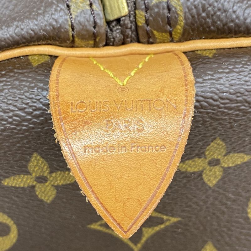 Louis Vuitton Boston Bag Monogram Keepall 55 M41424 Brown Men Women Unisex