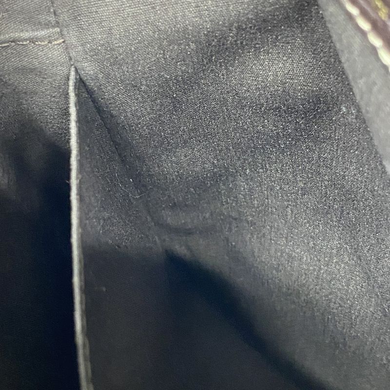 Louis Vuitton Shoulder Bag Monogram Mini Lin Danube M95228 Gray Ebeneu Women's