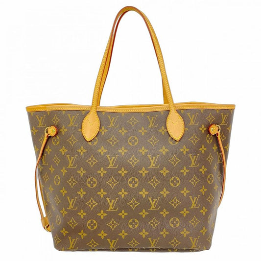 Louis Vuitton Tote Bag Monogram Neverfull MM M40156 Brown Ladies
