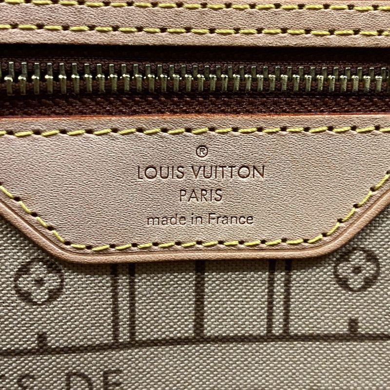 Louis Vuitton Tote Bag Monogram Neverfull MM M40156 Brown Ladies