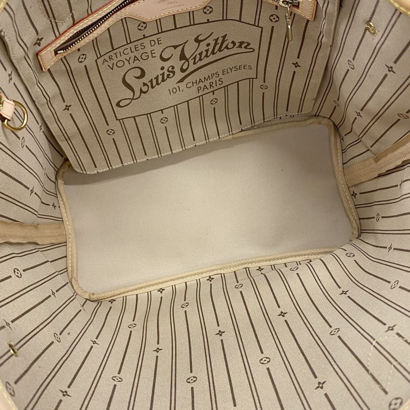 Louis Vuitton Tote Bag Monogram Neverfull MM M40156 Brown Ladies